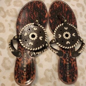 Jack Rogers Tortoise Shell Sandals